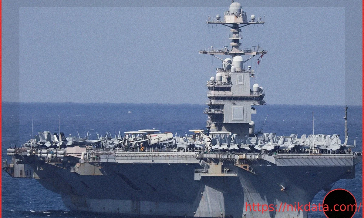 ‘It Took 30 Hours to Extinguish’: What We Know About the Fire Aboard the U.S. Aircraft Carrier Gerald R. Ford