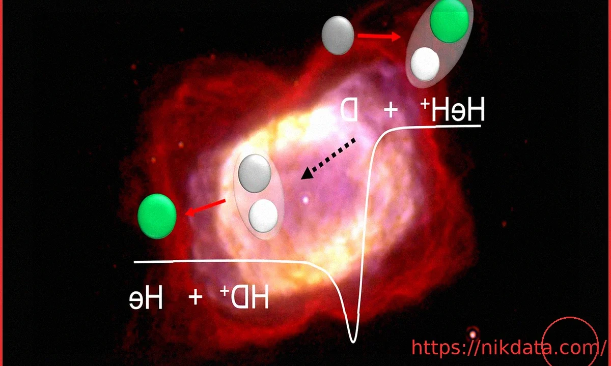 Ученые воссоздали редкую космическую реакцию, невиданную ранее