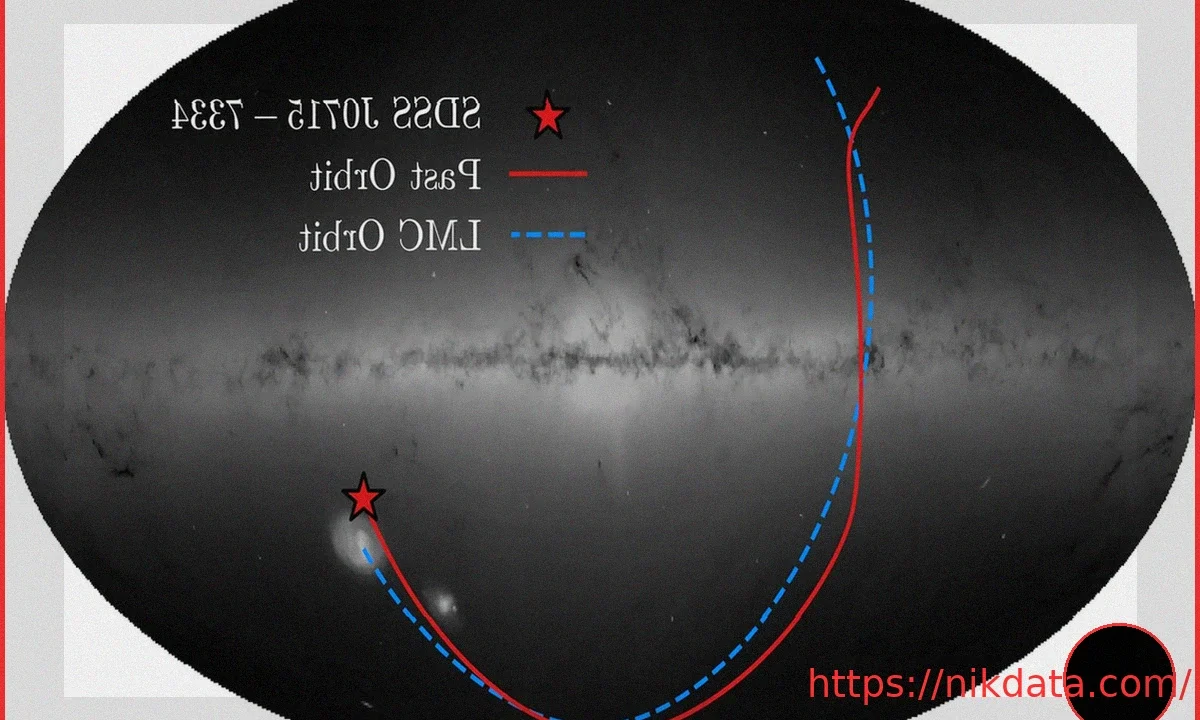 Students found a star from the dawn of the universe drifting into the Milky Way